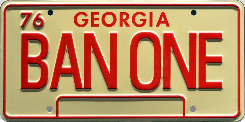 Smokey And The Bandit License Plate  HD Png DownloadTransparent PNG