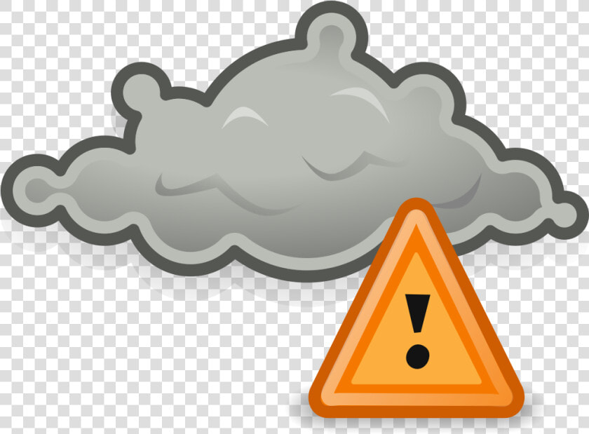 Gnome Weather Severe Alert   Storm Svg  HD Png DownloadTransparent PNG