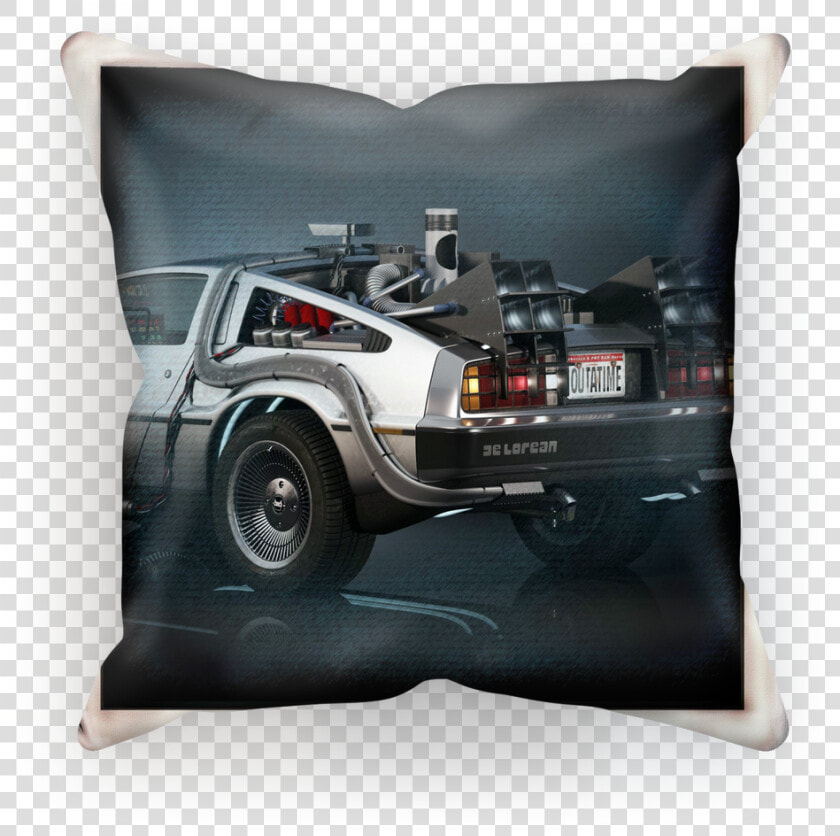 Delorean ﻿sublimation Cushion Cover   Dmc Back To The Future Car  HD Png DownloadTransparent PNG