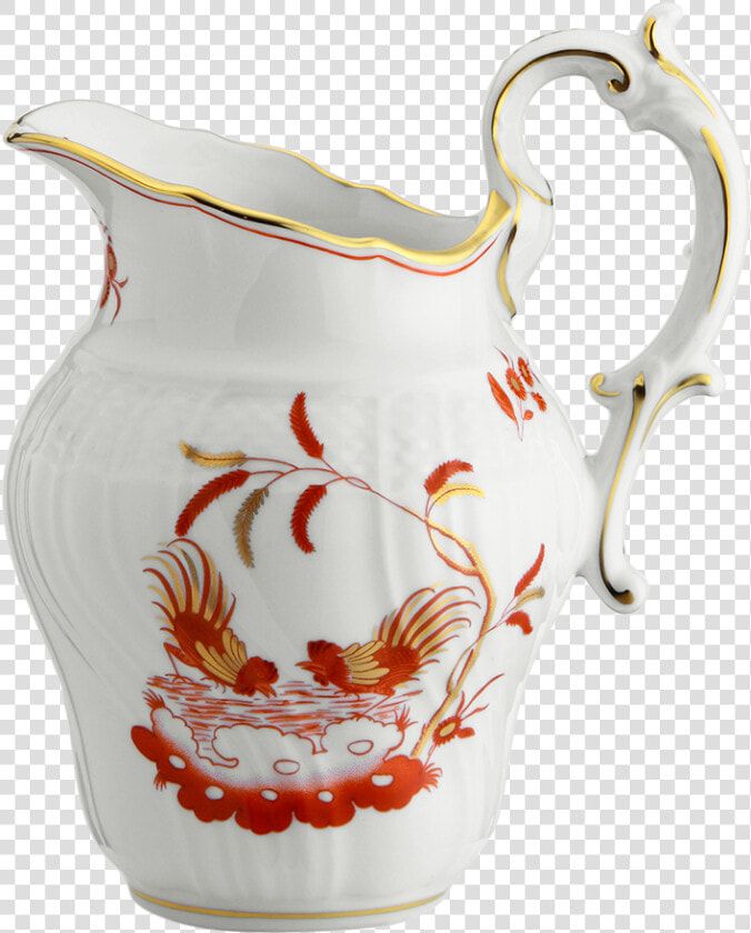 Richard Ginori Galli Rossi Coffee Milk Jug 14 Oz   Ceramic  HD Png DownloadTransparent PNG