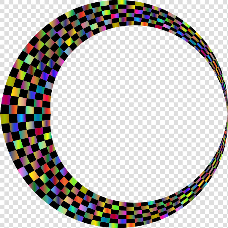 Checkerboard Crescent Moon Polyprismatic   Plate  HD Png DownloadTransparent PNG