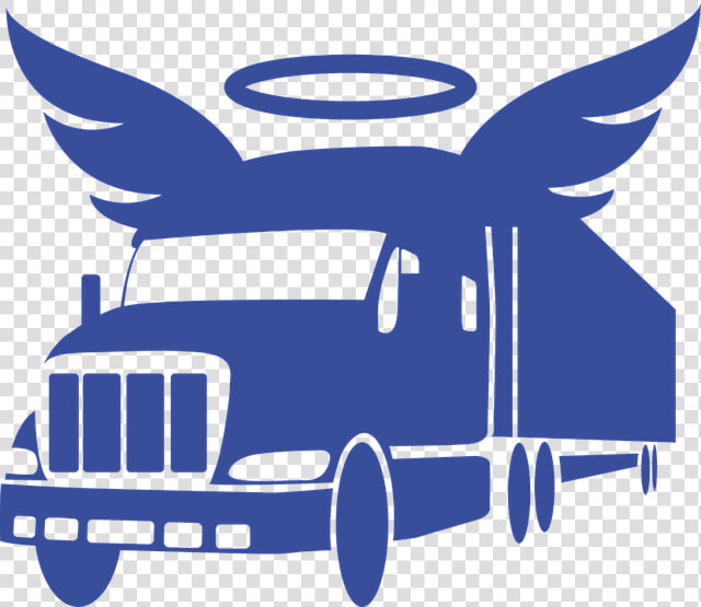 Angel  Wing  Guardian Angel  Protection  Truck   Semi Truck With Angel Wings  HD Png DownloadTransparent PNG