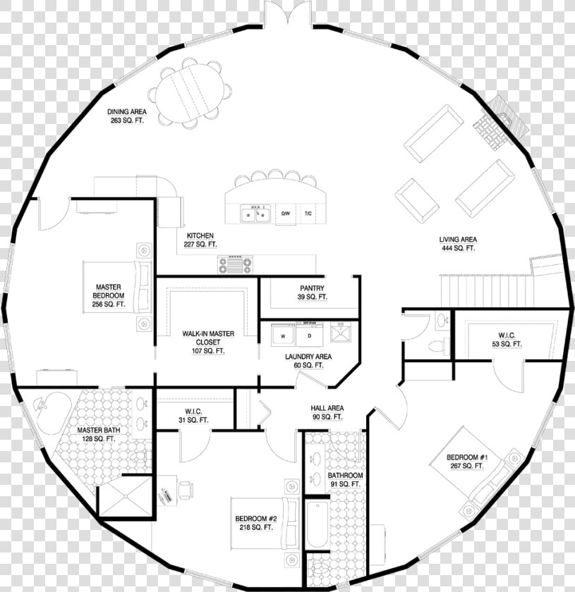 Planta Fachadas De Casas   Circle Gallery Plan  HD Png DownloadTransparent PNG