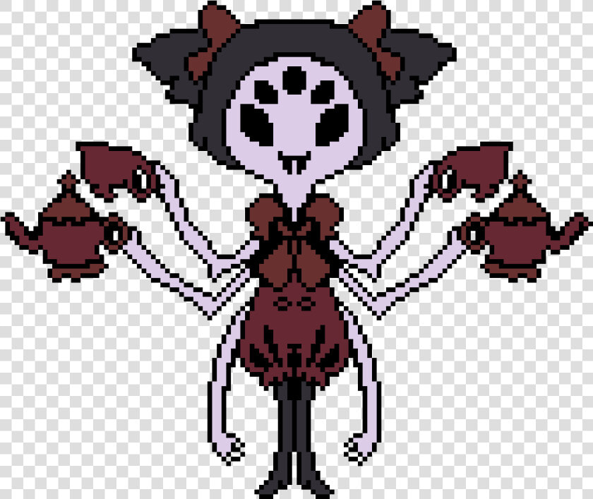 Muffet Colored Hd Sprite  HD Png DownloadTransparent PNG