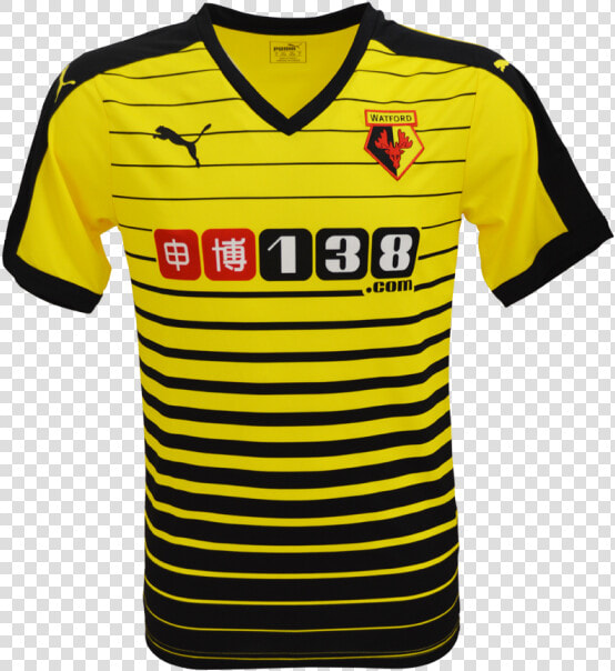 Jersey Vector Local Football   Watford Home Kit 2016  HD Png DownloadTransparent PNG