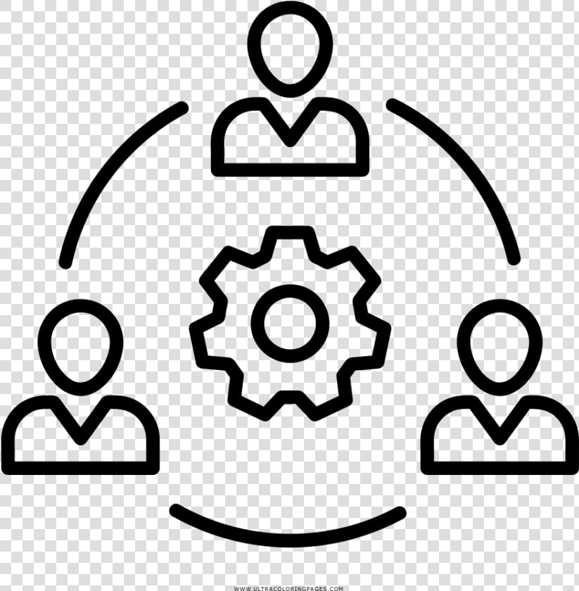 Team Work Coloring Page   World Team Icon Png  Transparent PngTransparent PNG