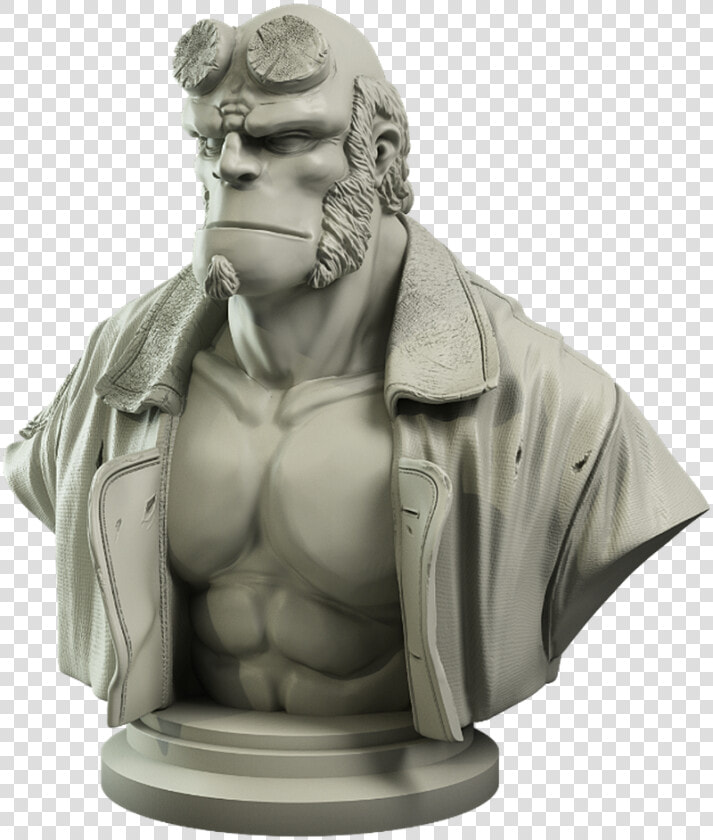 The Board Game   Hellboy Collector  39 s Bust Set  HD Png DownloadTransparent PNG