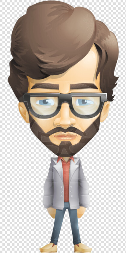 Cartoon Beard Png   Man With Beard Cartoon  Transparent PngTransparent PNG