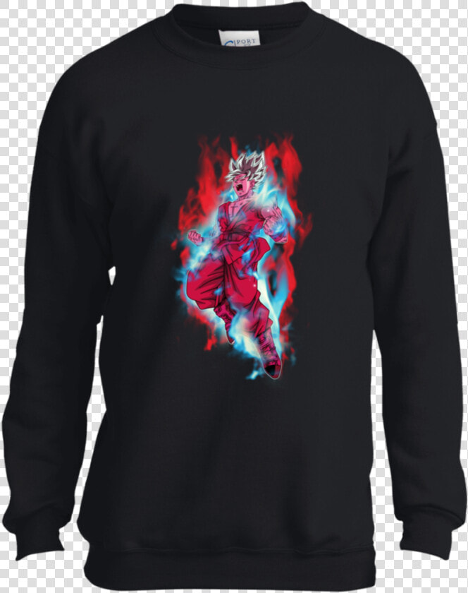 Goku Super Saiyan Blue Kaioken X10 Dragon Ball Youth   Funny Music T Shirt  HD Png DownloadTransparent PNG