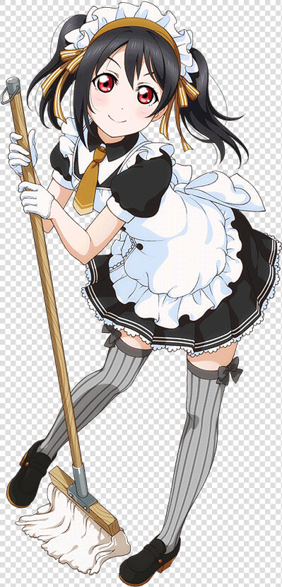 Anime Girl Maid Outfit  HD Png DownloadTransparent PNG