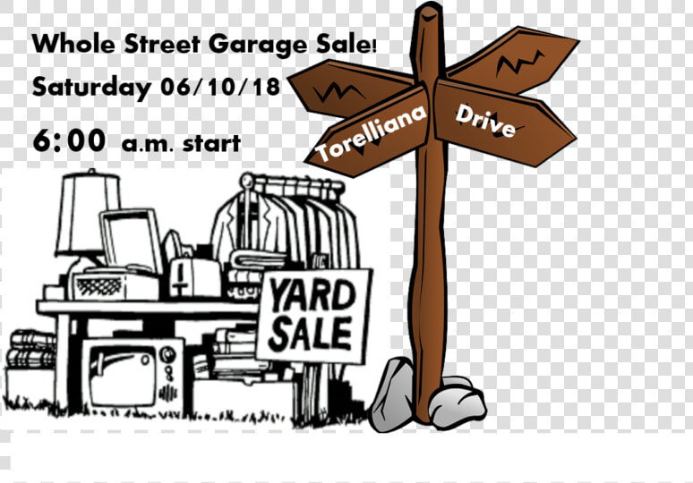 Multiple House Garage Sale 6 10 18   Yard Sale Clipart Black And White  HD Png DownloadTransparent PNG