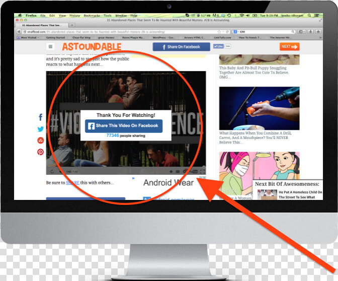 Youtube Video Overlay Facebook Share Plugin Wordpress   Wordpress Overlay  HD Png DownloadTransparent PNG