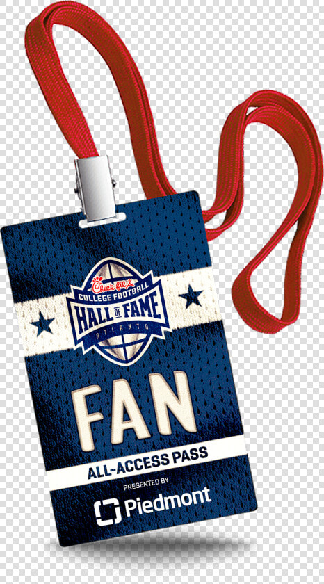 Fan All access Pass   College Football Hall Of Fame Pass  HD Png DownloadTransparent PNG