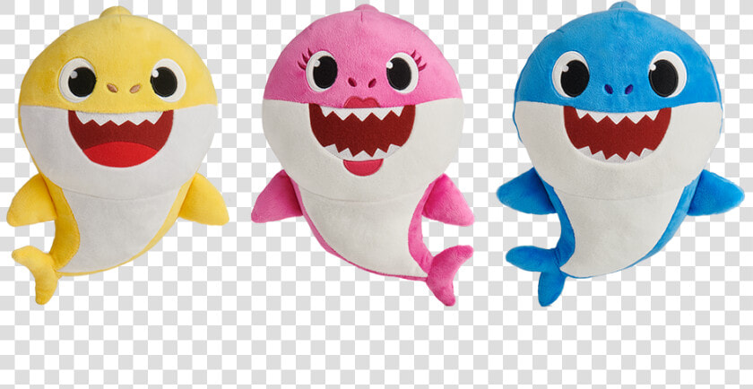 Baby Shark Stuffed Animal   Baby Shark Plush  HD Png DownloadTransparent PNG