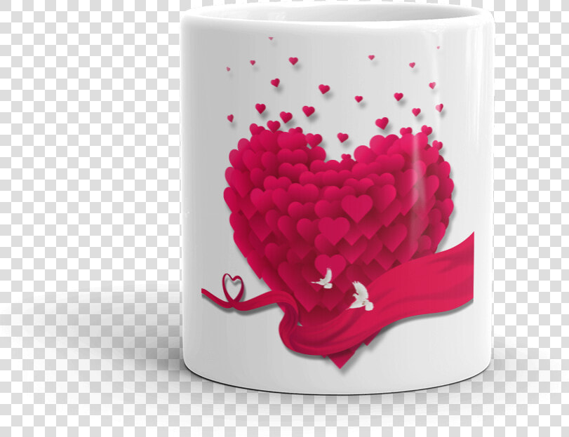 Valentine S Day Gift  Romantic  Pink  Love  3d  Heart   HD Png DownloadTransparent PNG