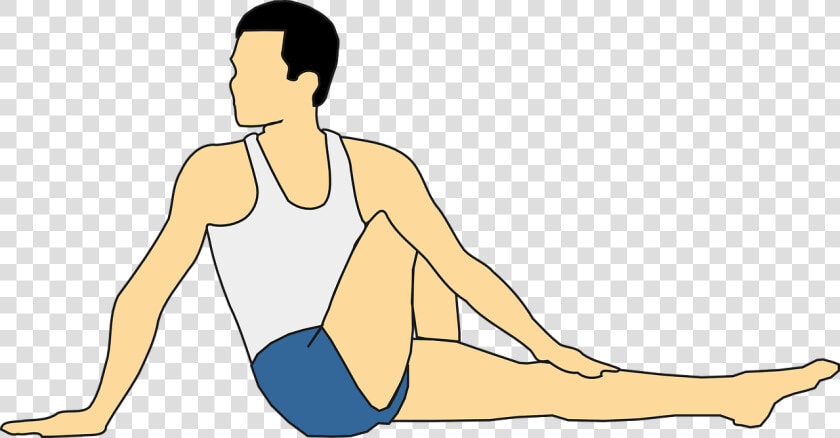 Exercise  Stretch  Stretching  Fitness  Workout  Yoga   Yoga Vakrasana  HD Png DownloadTransparent PNG