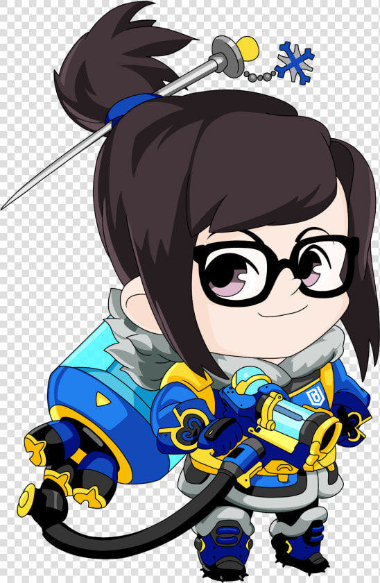 Overwatch Mei Cute Spray  HD Png DownloadTransparent PNG