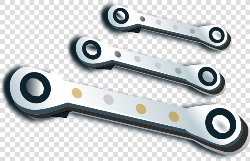 Ratchet Spanner Set Svg Clip Arts   Wrench  HD Png DownloadTransparent PNG