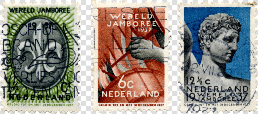 5th World Scout Jamboree Netherlands Stamps 1937   Stamps  HD Png DownloadTransparent PNG