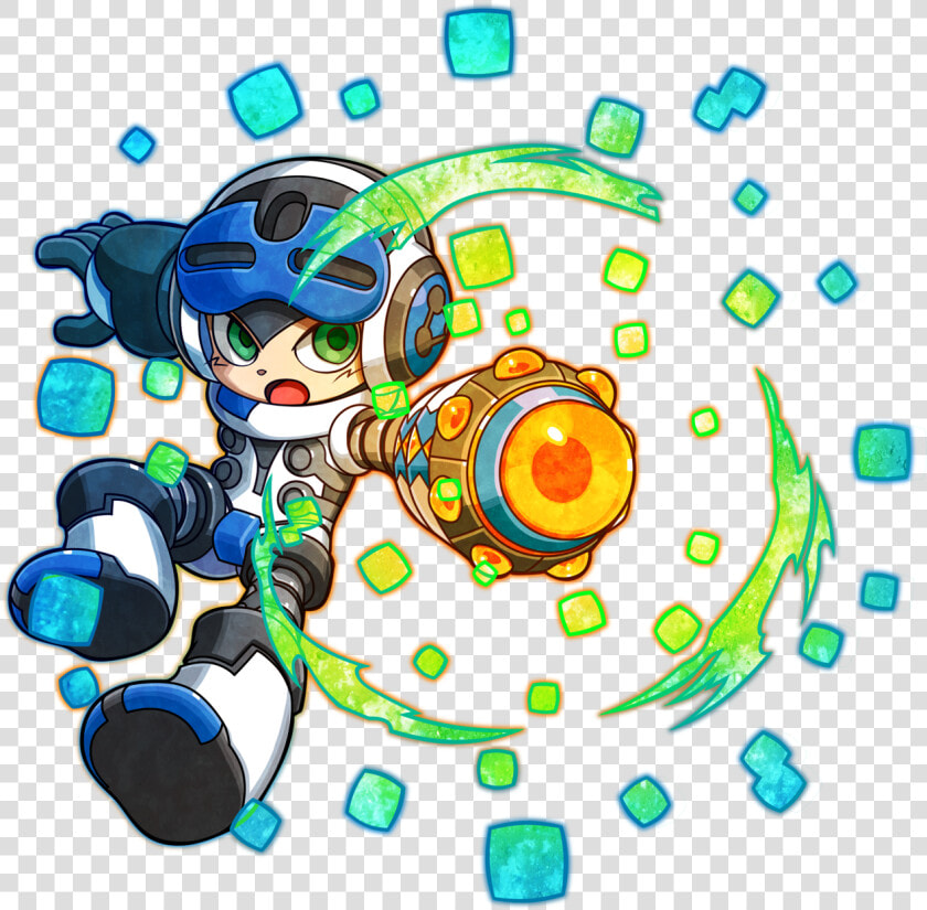 Mighty Gunvolt Mega Man  HD Png DownloadTransparent PNG