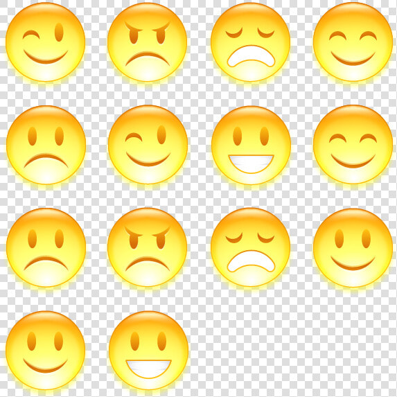 Free Icons Emoticons   Transparent Smiley Icon Set  HD Png DownloadTransparent PNG