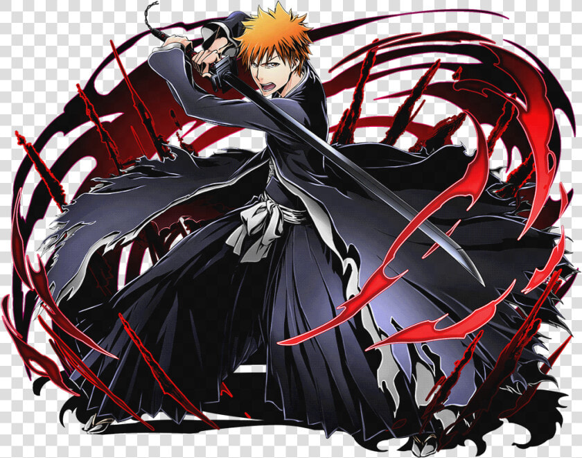 Kurosaki Ichigo Bankai Bleach  HD Png DownloadTransparent PNG