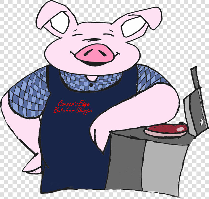 Corner S Edge Butcher   Cartoon  HD Png DownloadTransparent PNG