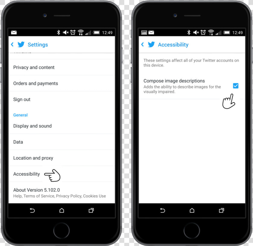 Change Your Twitter Accessibility Settings   Separator Single Line Etched  HD Png DownloadTransparent PNG