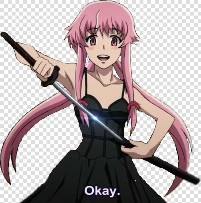 Yuno Gasai   Png Download   Yuno Gasai Transparent  Png DownloadTransparent PNG