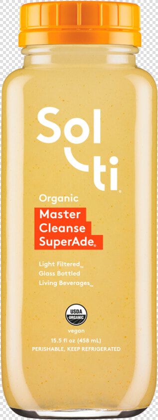 Master Cleanse Superade   Bottle  HD Png DownloadTransparent PNG