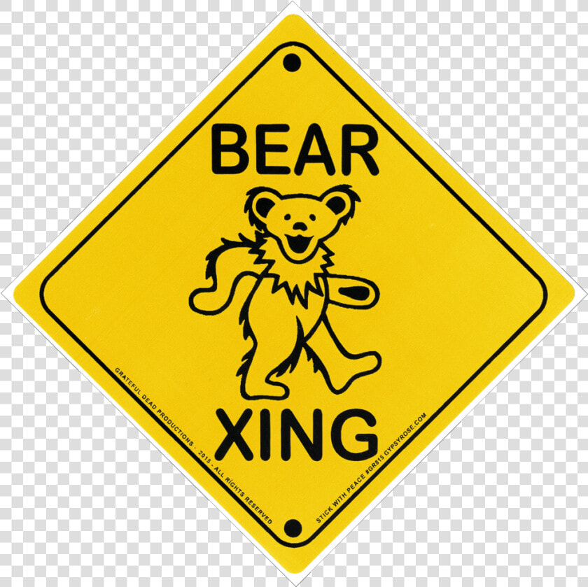 Grateful Dead Dancing Bear Xing   Grateful Dead Dancing Bear Outline  HD Png DownloadTransparent PNG