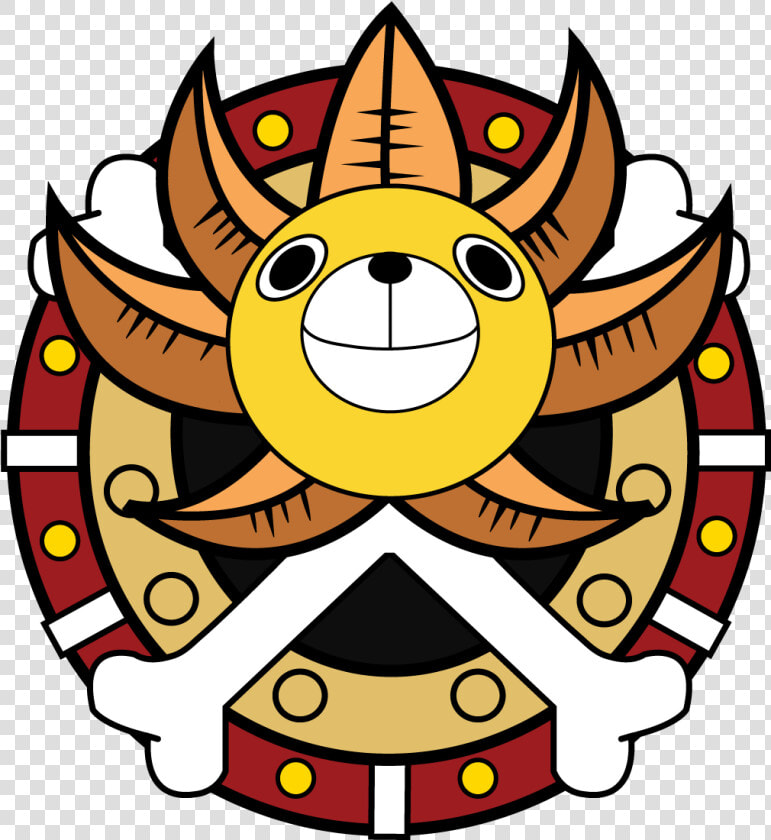 I Gave Thousand Sunny A Super Saiyan Blue Goku Colorway   One Piece Sunny Logo  HD Png DownloadTransparent PNG