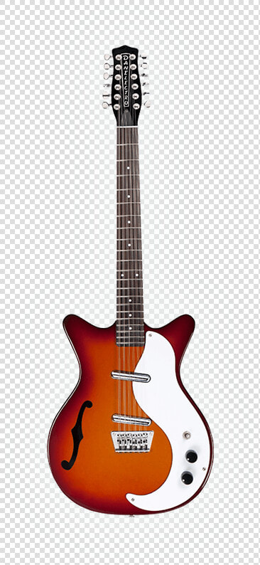 Danelectro 12 String Black  HD Png DownloadTransparent PNG