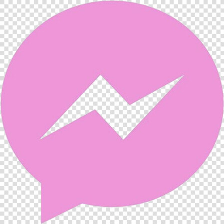 Pink Messenger Icon Png   Message Us On Facebook  Transparent PngTransparent PNG