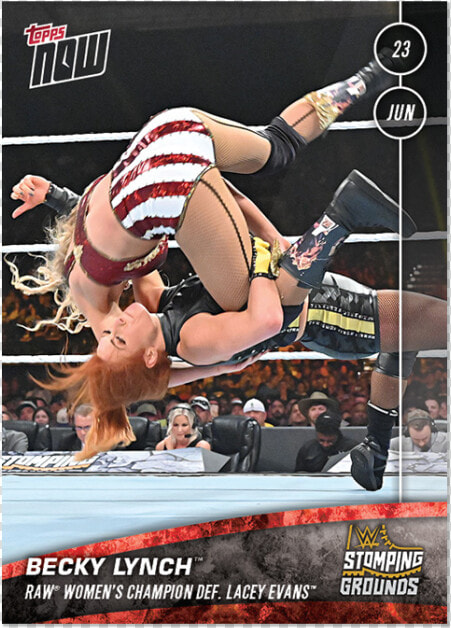 Wwe Topps Now® Card   Magento  HD Png DownloadTransparent PNG