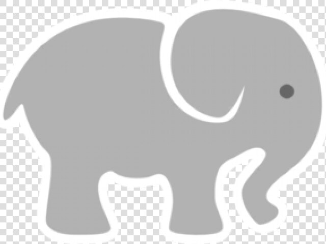 Baby Elephant Clipart   Grey Baby Elephant Clipart  HD Png DownloadTransparent PNG