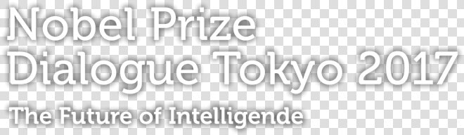 Nobel Prize Dialogue Tokyo   Monochrome  HD Png DownloadTransparent PNG