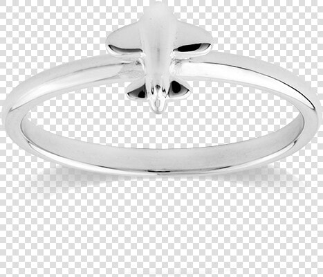 Stow Lockets Sterling Silver Aeroplane Stacker Ring   Engagement Ring  HD Png DownloadTransparent PNG