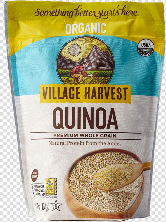 Village Harvest   Golden Quinoa   Village Harvest Quinoa 16 Oz  HD Png DownloadTransparent PNG