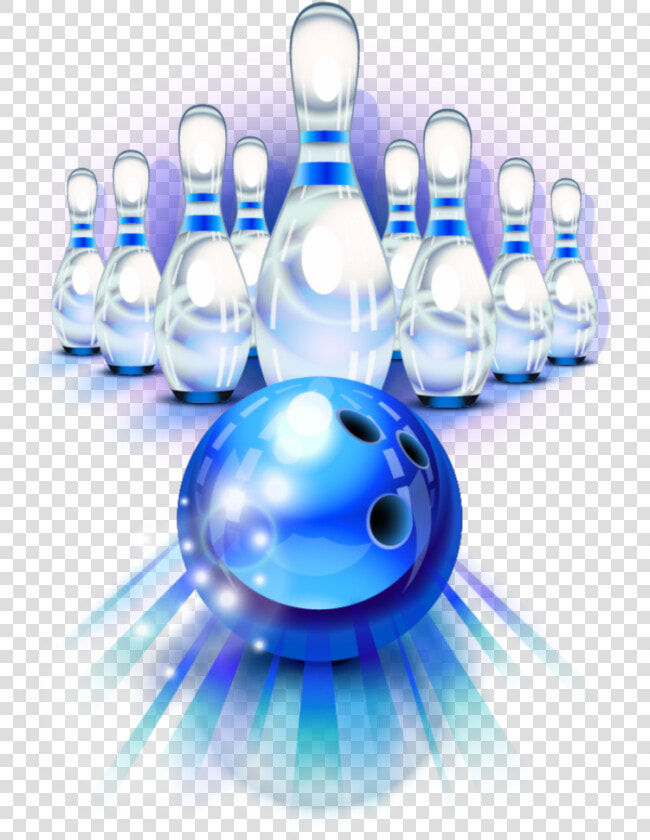 Mq Blue Bowling Pins Bowling Blue Clipart Png  Transparent PngTransparent PNG