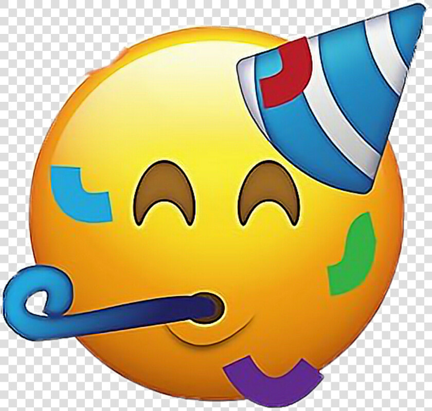 Celebration Emoji Png   Transparent Happy Birthday Emoji  Png DownloadTransparent PNG