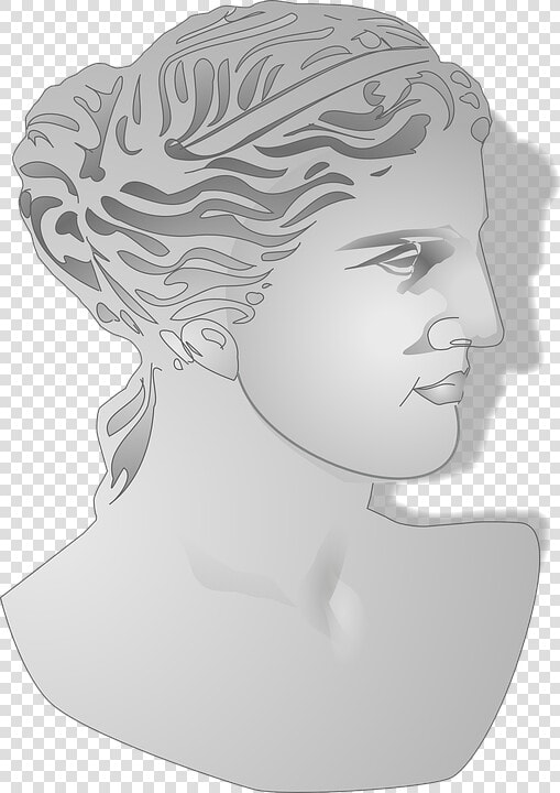 Aphrodite  Bust  Greek  Goddess  Love  Beauty   Venus De Milo  HD Png DownloadTransparent PNG