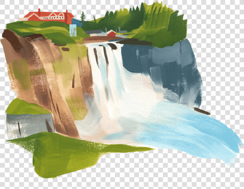 Snoqualmie Falls Clipart  HD Png DownloadTransparent PNG