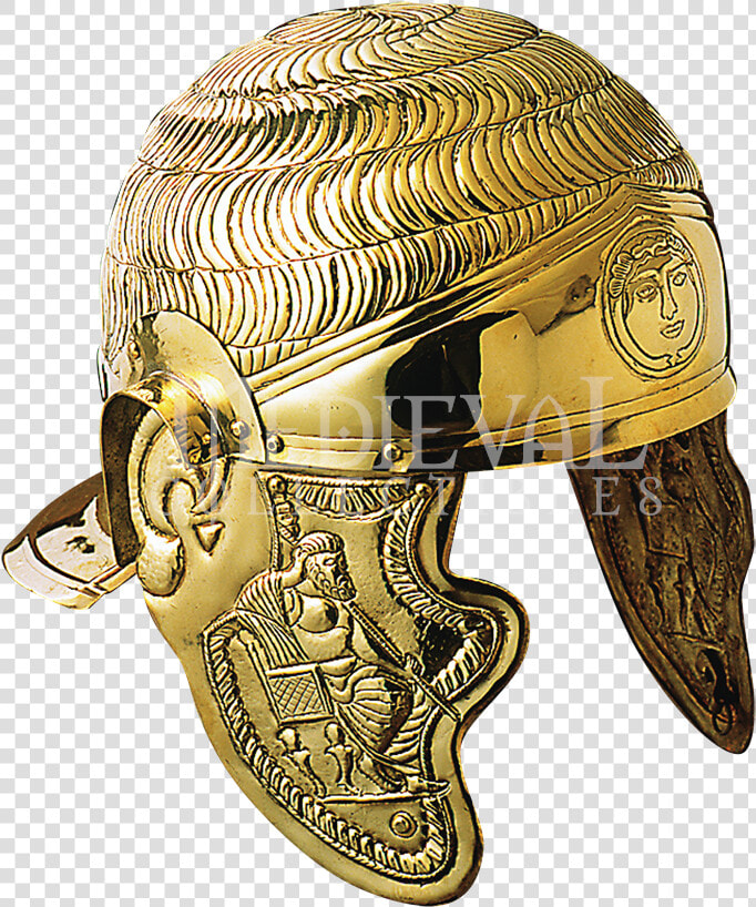 Roman Auxiliary Cavalry Helmet  HD Png DownloadTransparent PNG