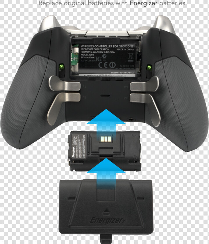 Rechargeable Controllers For Xbox One  HD Png DownloadTransparent PNG