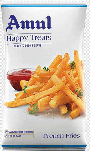 Amul French Fries Price  HD Png DownloadTransparent PNG