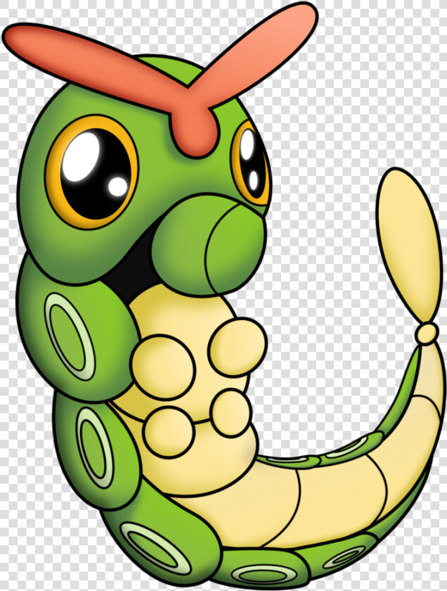 Transparent Caterpie Png   Caterpie Pokemon  Png DownloadTransparent PNG