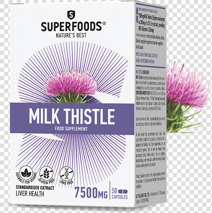 Milk Thistle   Valeriana Plus  HD Png DownloadTransparent PNG