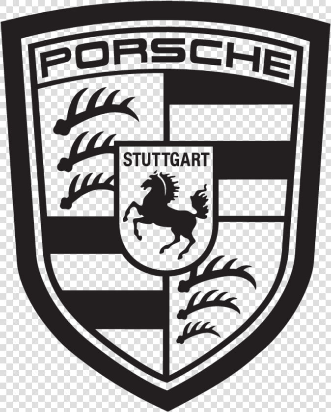 Download Porsche Logo Png Photos   Porsche Logo Silhouette  Transparent PngTransparent PNG