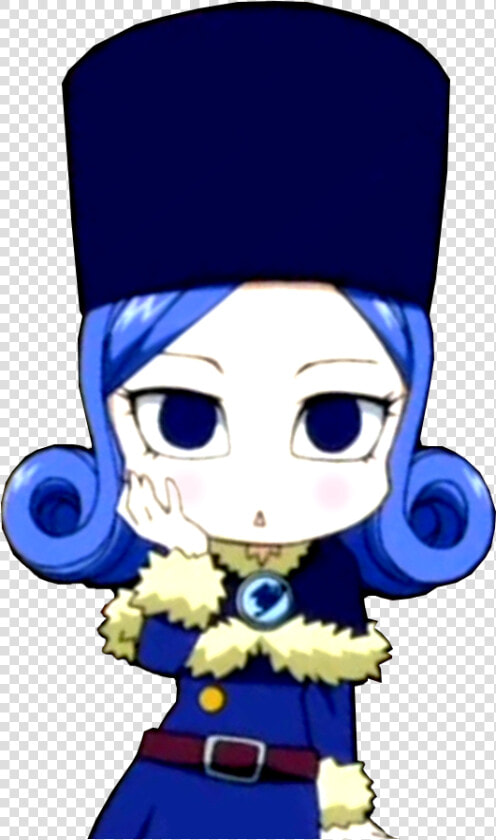 ちび Juvia   Juvia Lockser Fairy Tail Chibi  HD Png DownloadTransparent PNG